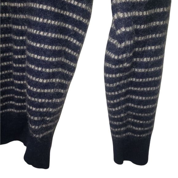 J. Crew Navy and White Striped Sweater - Picture 5 of 7
